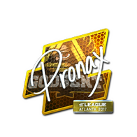 Sticker | pronax (Foil) | Atlanta 2017