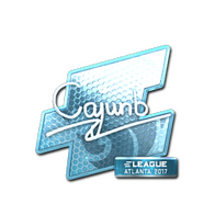 Sticker | cajunb (Foil) | Atlanta 2017