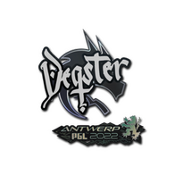 Sticker | degster | Antwerp 2022