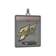 Sticker Slab | dav1d (Gold) | Antwerp 2022