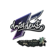 Sticker | dav1d | Antwerp 2022