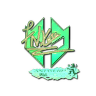 Sticker | fnx (Holo) | Antwerp 2022