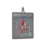 Sticker Slab | Farlig | Antwerp 2022