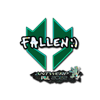 Sticker | FalleN (Glitter) | Antwerp 2022