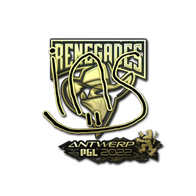 Sticker | ins (Gold) | Antwerp 2022