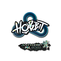 Sticker | Hobbit (Glitter) | Antwerp 2022