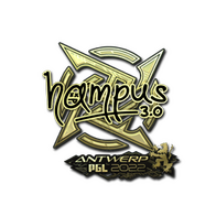 Sticker | hampus (Gold) | Antwerp 2022