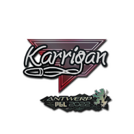 Sticker | karrigan | Antwerp 2022
