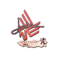 Sticker | juanflatroo (Holo) | Antwerp 2022