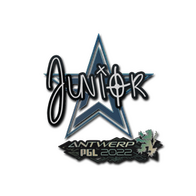 Sticker | junior | Antwerp 2022