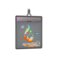 Sticker Slab | jabbi (Holo) | Antwerp 2022