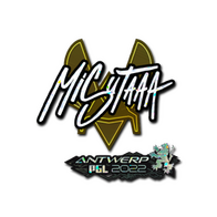 Sticker | misutaaa (Glitter) | Antwerp 2022
