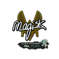 Sticker | Magisk (Glitter) | Antwerp 2022