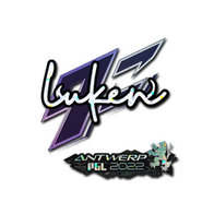 Sticker | luken (Glitter) | Antwerp 2022