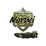 Sticker | Norwi (Gold) | Antwerp 2022