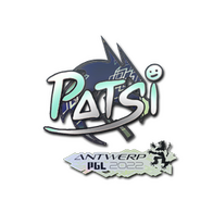 Sticker | Patsi (Holo) | Antwerp 2022