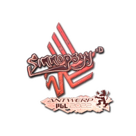 Sticker | sinnopsyy (Holo) | Antwerp 2022