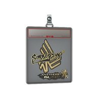 Sticker Slab | sinnopsyy (Gold) | Antwerp 2022
