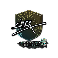 Sticker | shox (Glitter) | Antwerp 2022