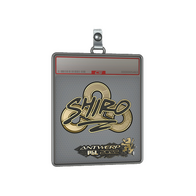Sticker Slab | sh1ro (Gold) | Antwerp 2022