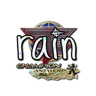 Sticker | rain (Glitter, Champion) | Antwerp 2022