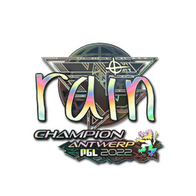 Sticker | rain (Holo, Champion) | Antwerp 2022