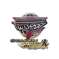 Sticker | Twistzz (Champion) | Antwerp 2022