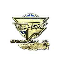 Sticker | Twistzz (Gold, Champion) | Antwerp 2022