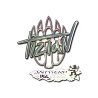 Sticker | tiziaN (Holo) | Antwerp 2022