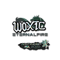 Sticker | woxic (Glitter) | Antwerp 2022