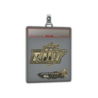 Sticker Slab | WOOD7 (Gold) | Antwerp 2022
