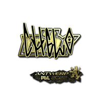 Sticker | chelo (Gold) | Antwerp 2022