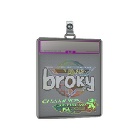 Sticker Slab | broky (Holo, Champion) | Antwerp 2022