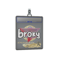 Sticker Slab | broky (Champion) | Antwerp 2022