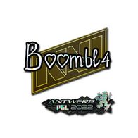 Sticker | Boombl4 (Glitter) | Antwerp 2022