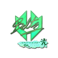 Sticker | boltz (Holo) | Antwerp 2022