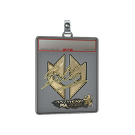 Sticker Slab | boltz (Gold) | Antwerp 2022
