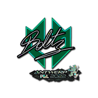 Sticker | boltz (Glitter) | Antwerp 2022