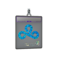 Sticker Slab | Cloud9 (Glitter) | Antwerp 2022