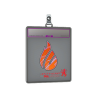 Sticker Slab | Copenhagen Flames (Holo) | Antwerp 2022