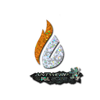 Sticker | Copenhagen Flames (Glitter) | Antwerp 2022