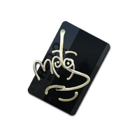 Sticker | Hello MP9 (Gold)