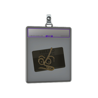 Sticker Slab | Hello MP7 (Gold)