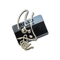 Sticker | Hello M4A1-S (Gold)