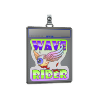 Sticker Slab | Toxic Wave Rider
