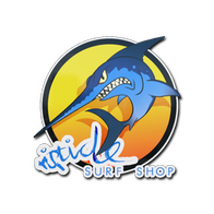 Sticker | Ocean Sunset Stabbyfish