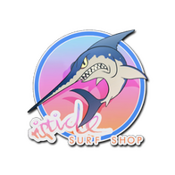 Sticker | Miami Stabbyfish