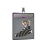 Sticker Slab | Hypnotic Surf K (Foil)
