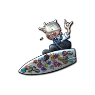 Sticker | Sticker Bomb Surf K (Foil)