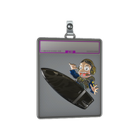 Sticker Slab | Dark Water Surf Ava (Foil)